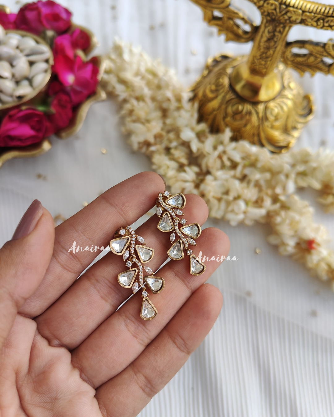 Polki necklace set