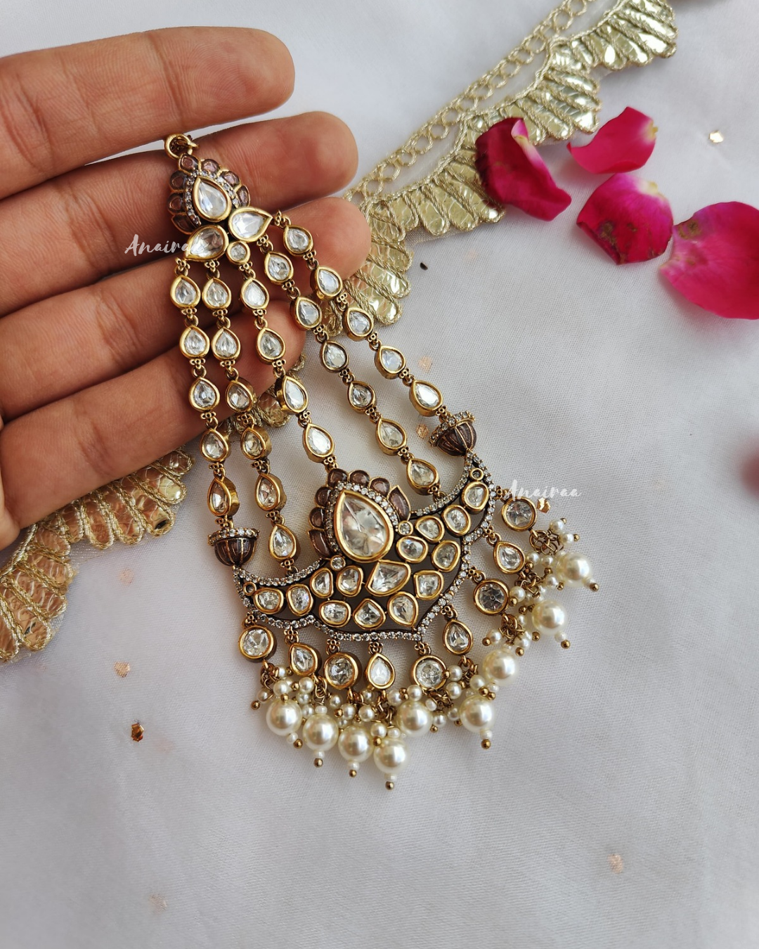 Moissanite passa\Jhoomar