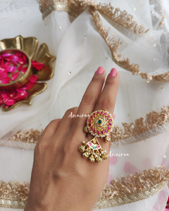 Sachi Paachi kundan ring