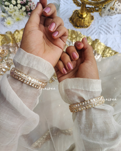 Moissanite openable bangles