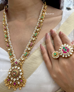 Antique long necklace set(Only necklace set)