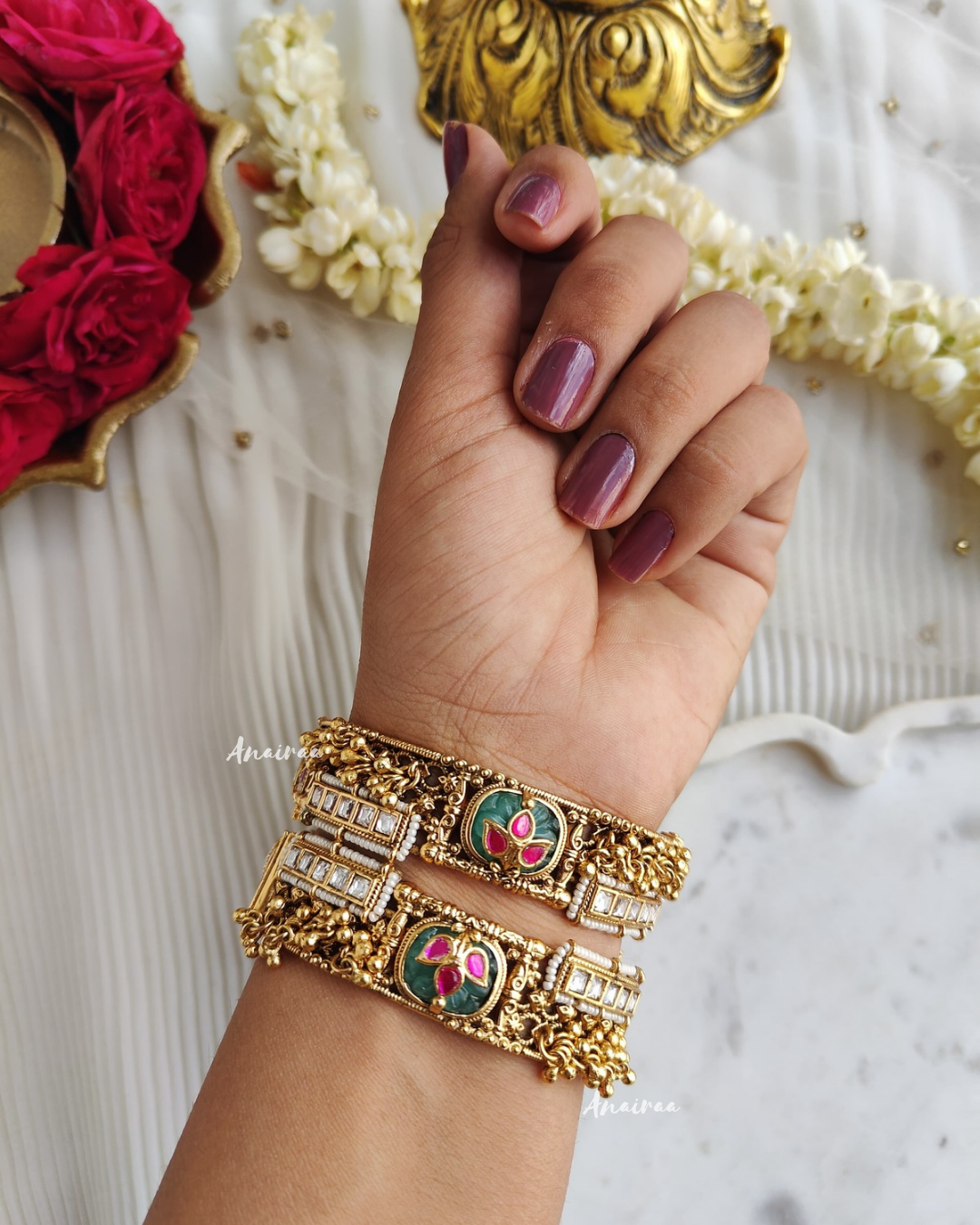 Antique openable bangles