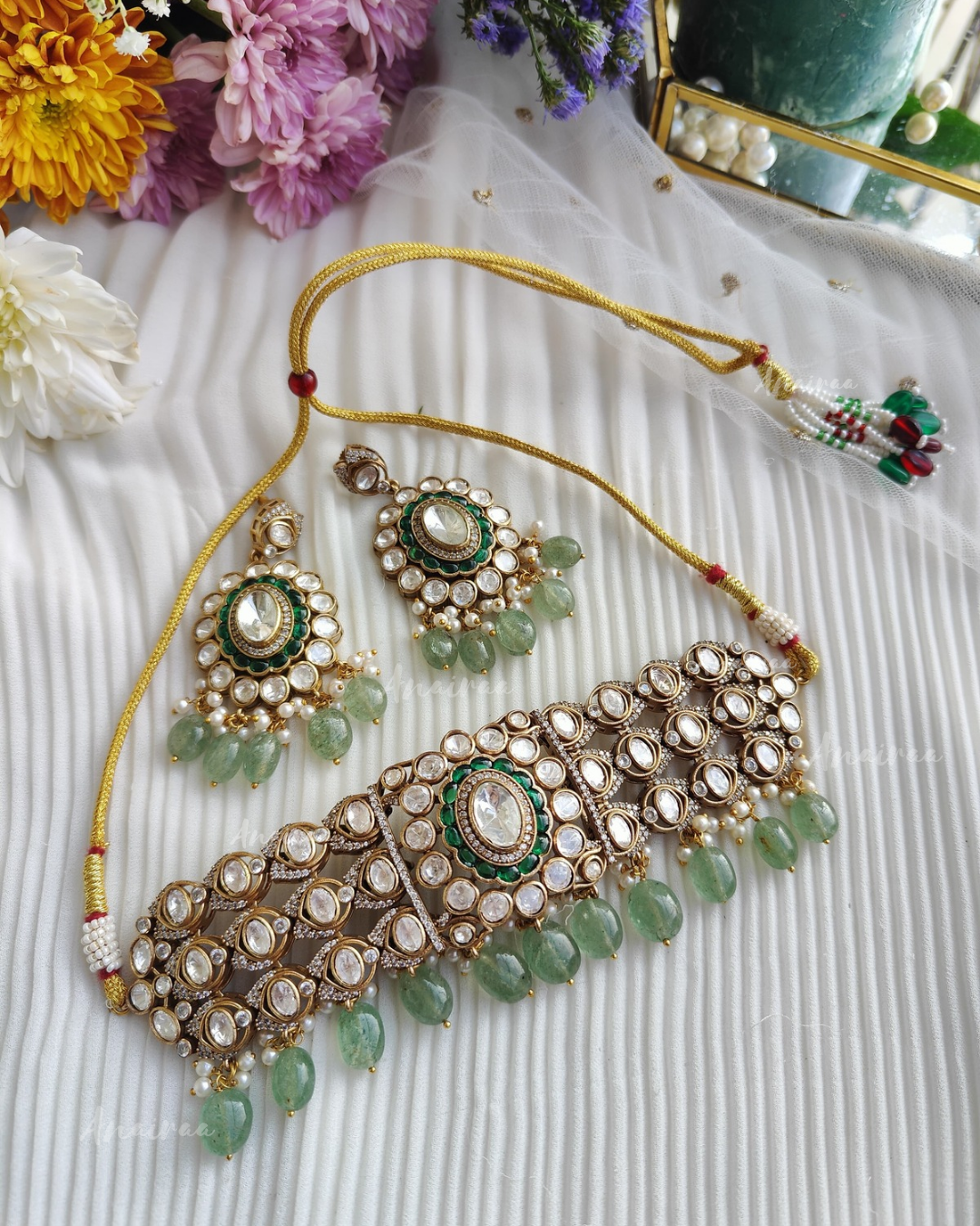 Polki choker set