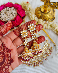 Paachi kundan necklace set