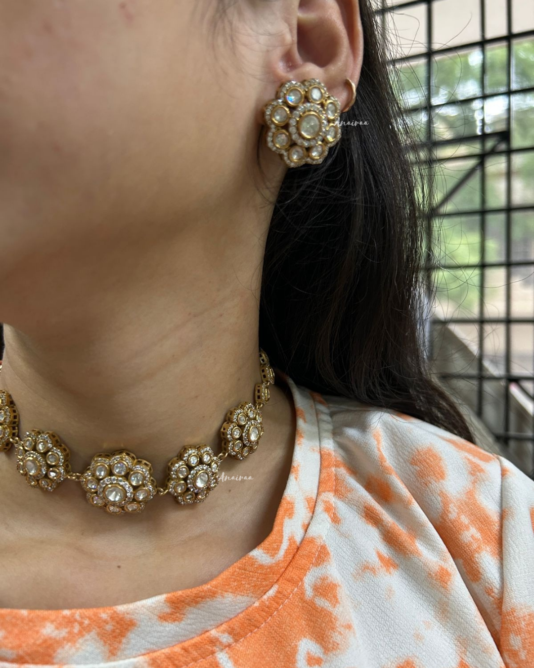 Polki choker set
