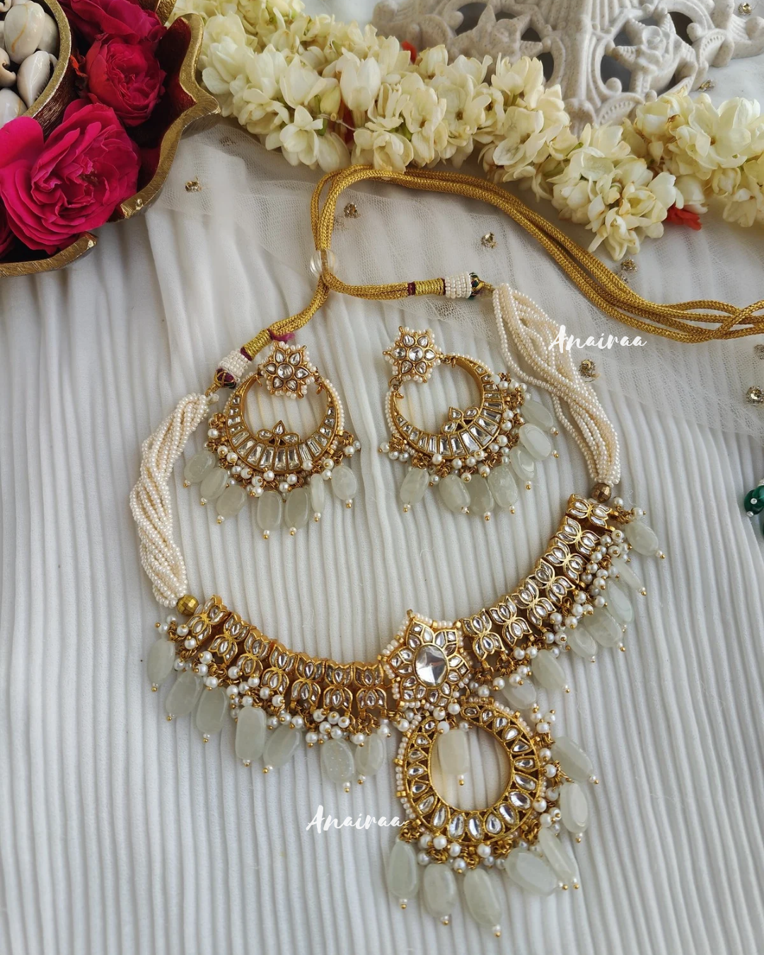 Jadau kundan set