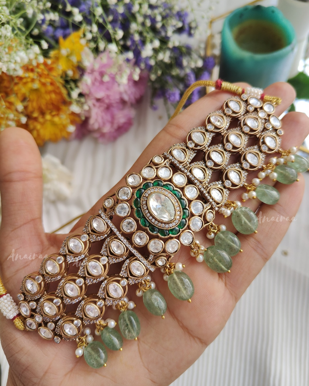 Polki choker set