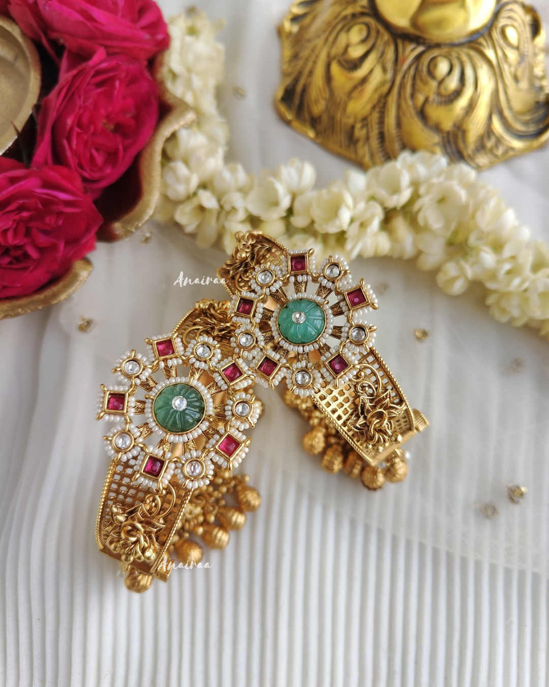 Antique openable kada