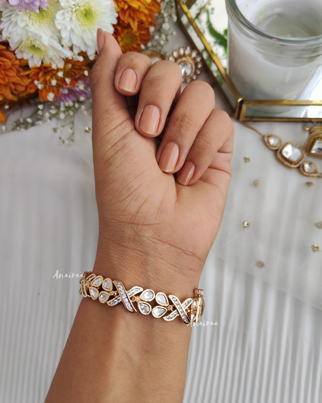 Polki bracelet