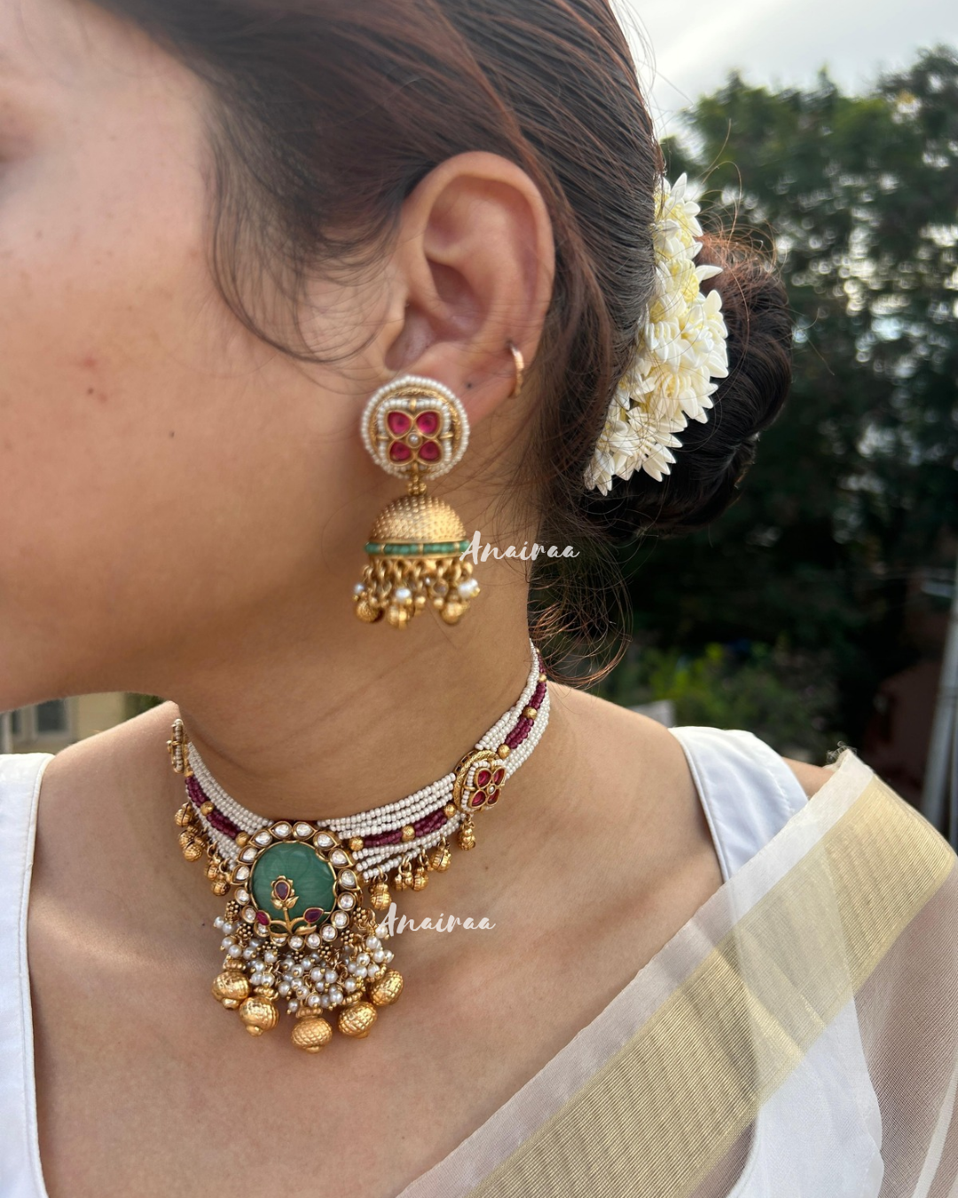 Antique Kundan set