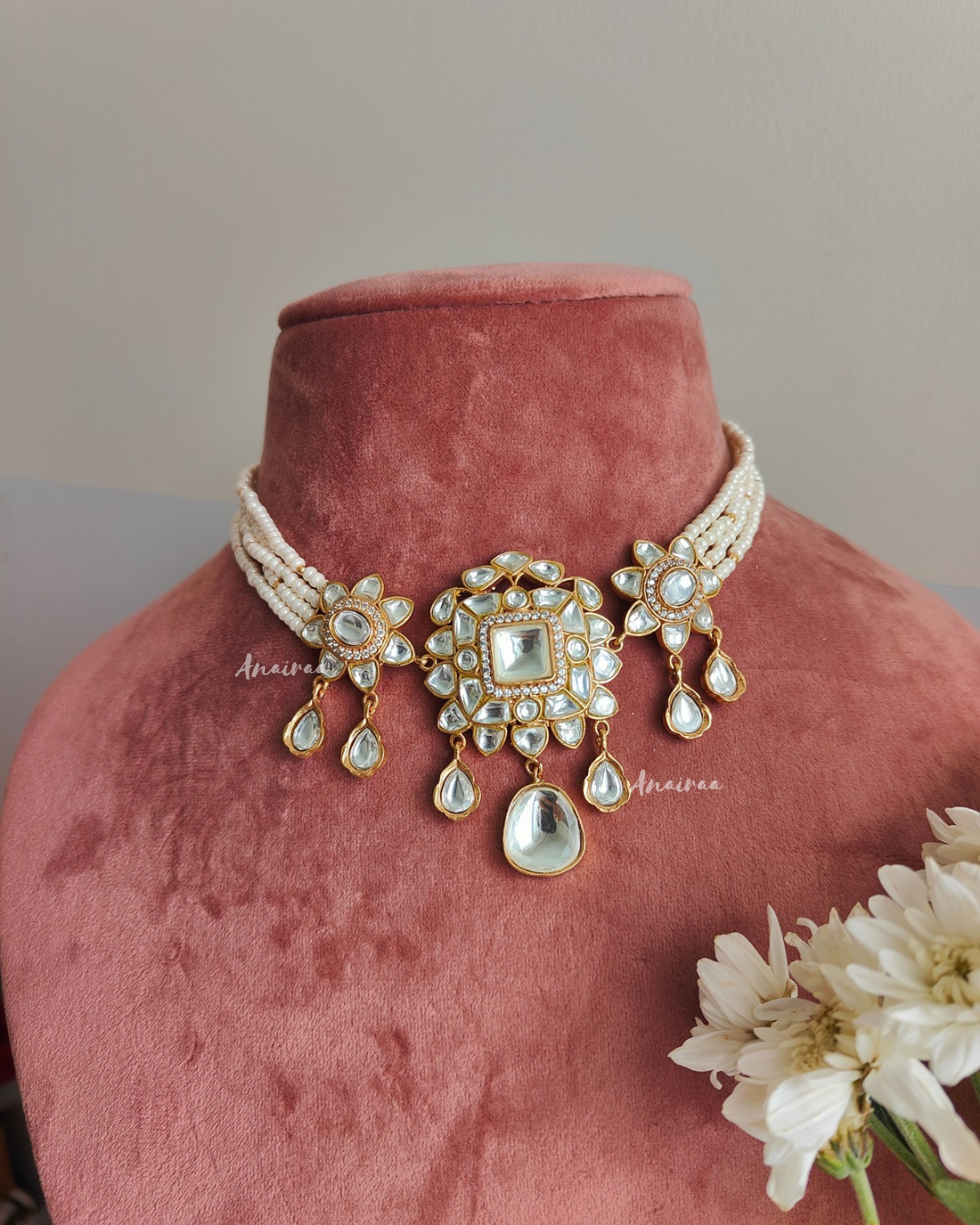 Polki choker set
