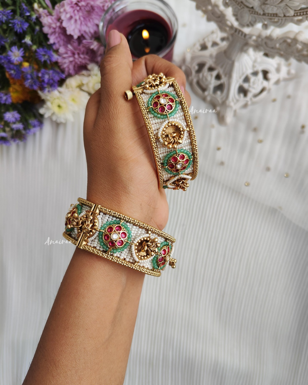 Antique openable bangles