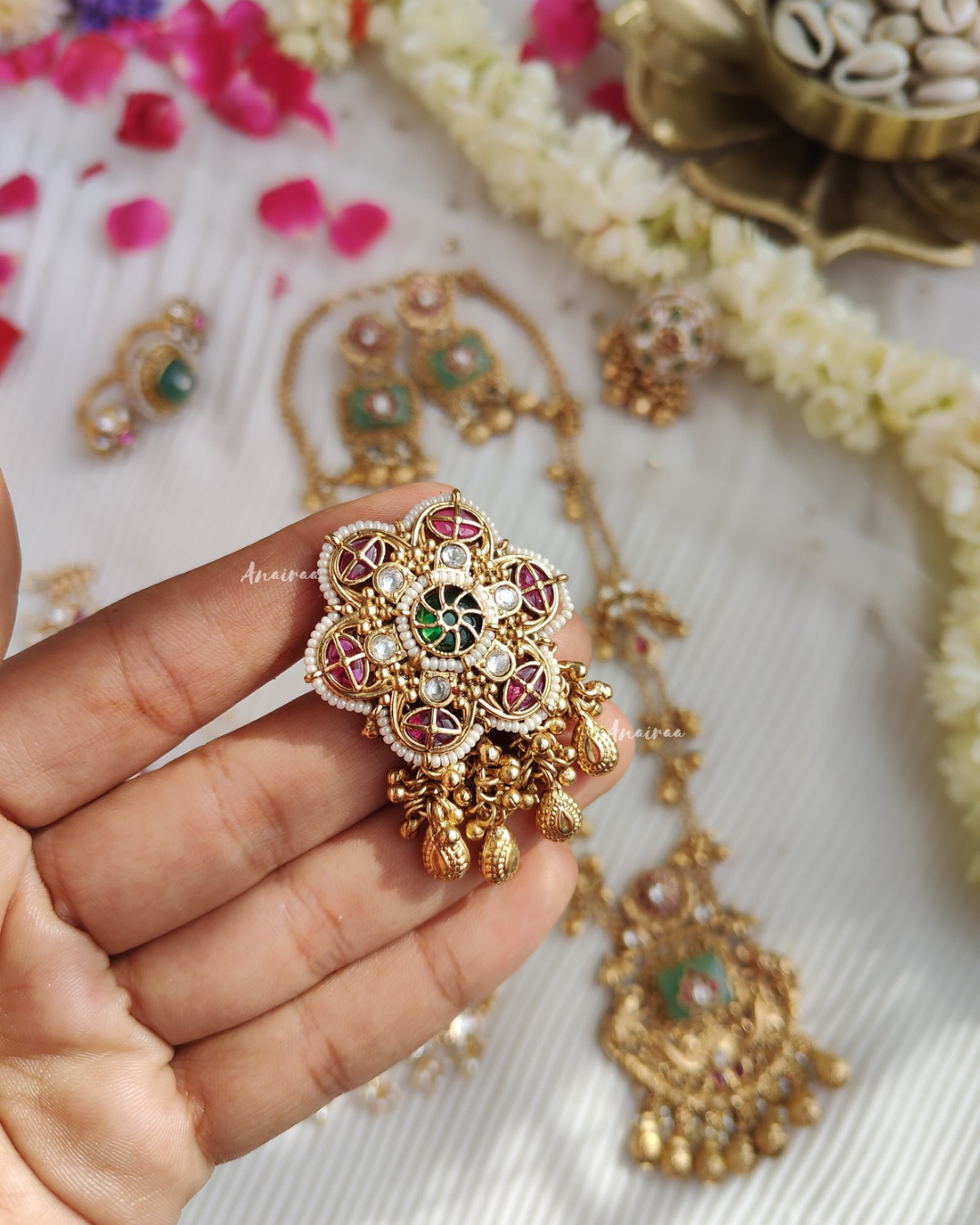 Antique Kundan ring