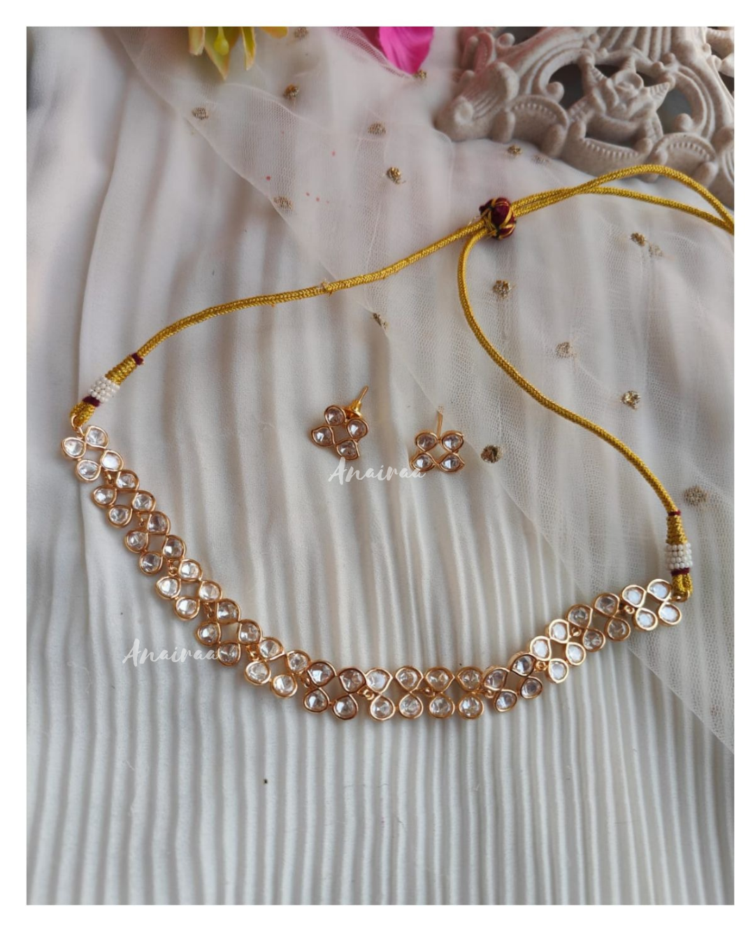 Sleek Polki choker set