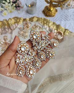 Polki Victorian earrings