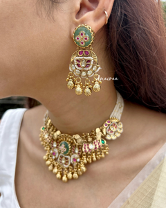 Antique kundan set