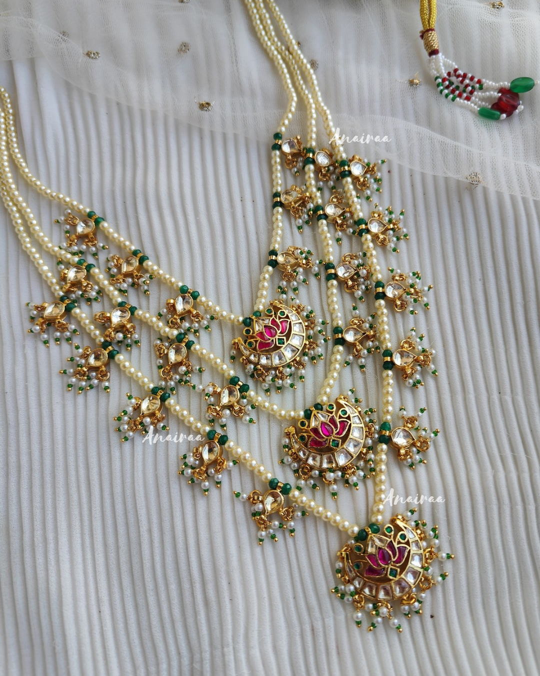 3 layered louts rani haar