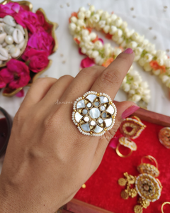 Mother of pearl ring