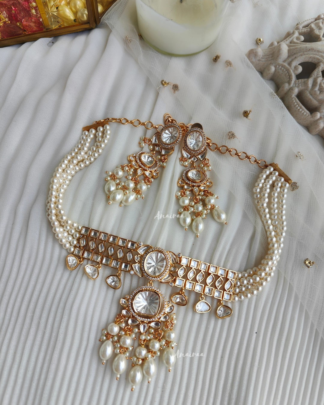 Polki choker set