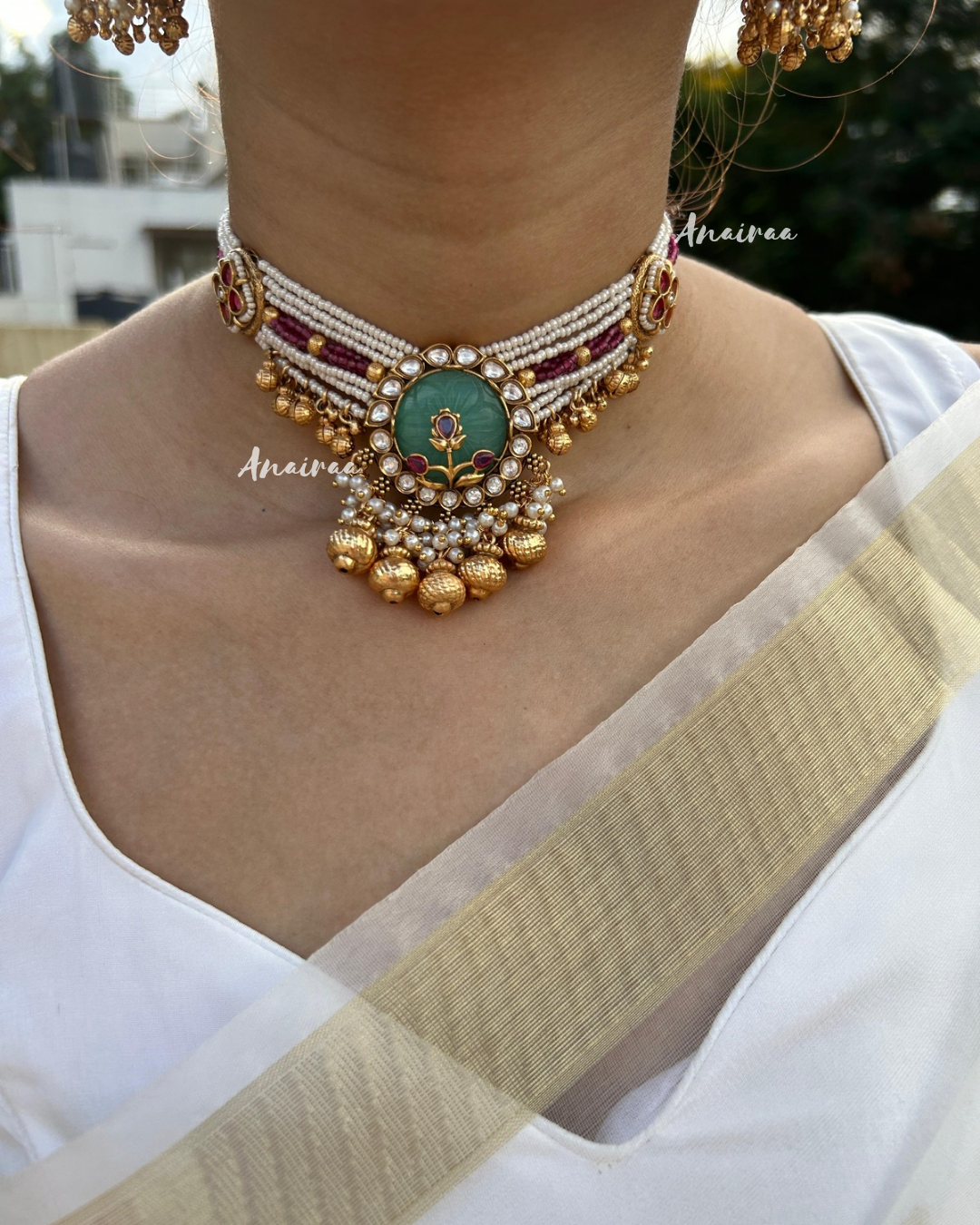 Antique Kundan set