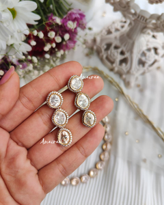 Real Moissanite necklace  set