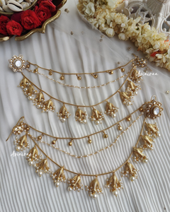 Nancy Polki sahare earrings