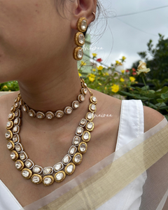 Real Moissanite set