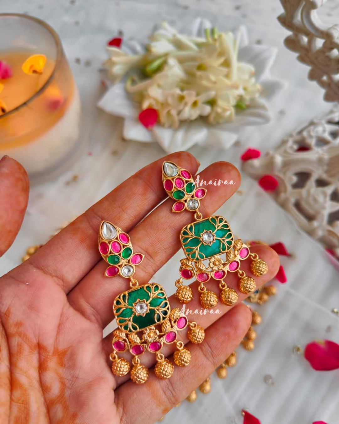 Kadi kundan choker set