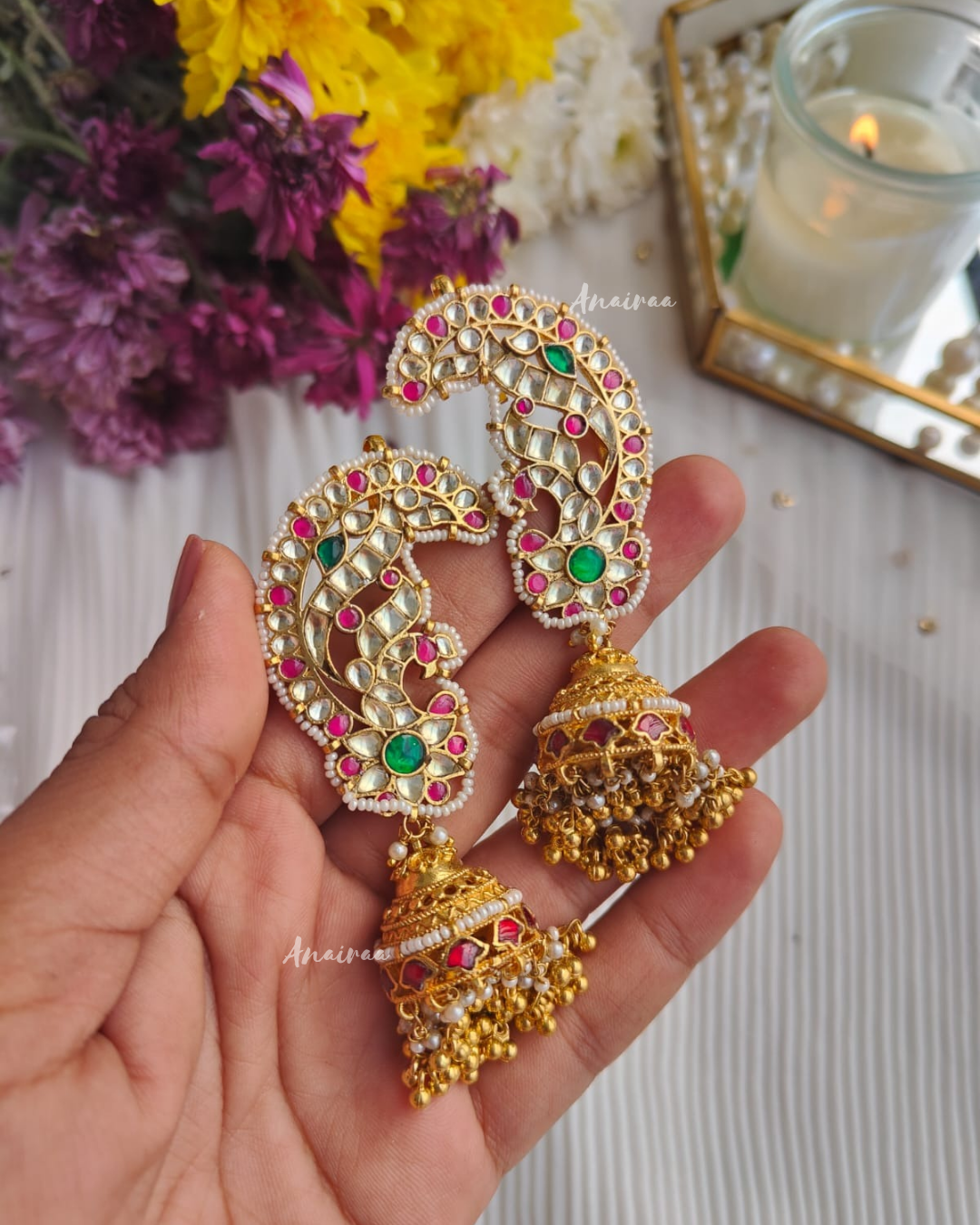 Sampada Heritage earcuff earrings