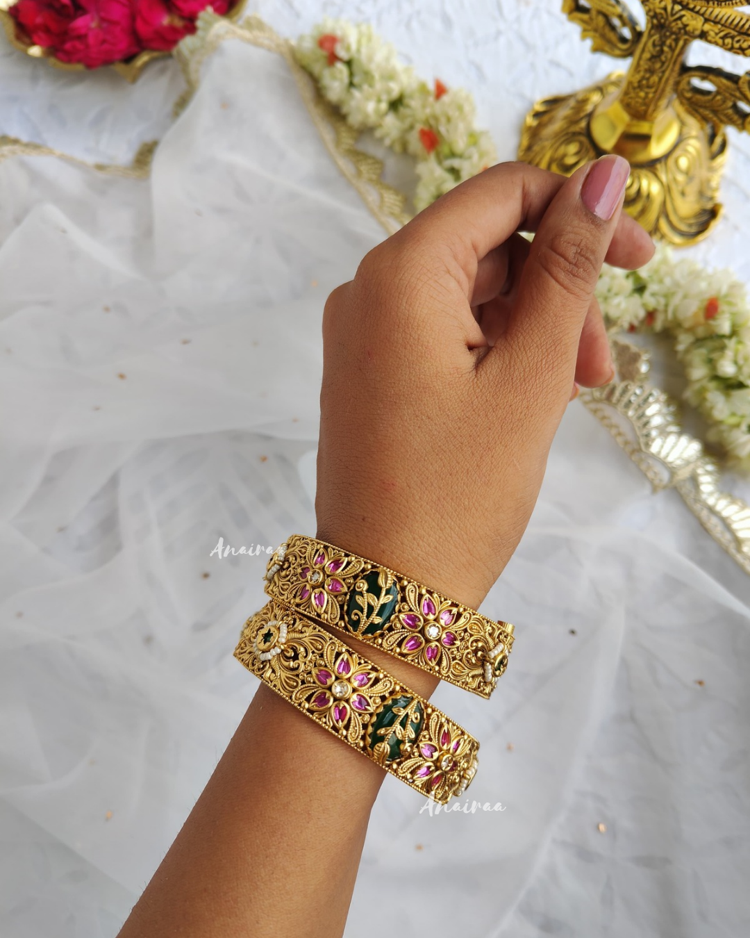 Antique openable bangles