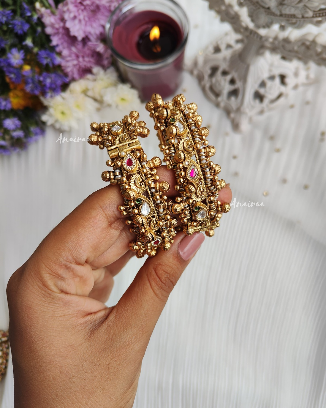 Antique openable bangles