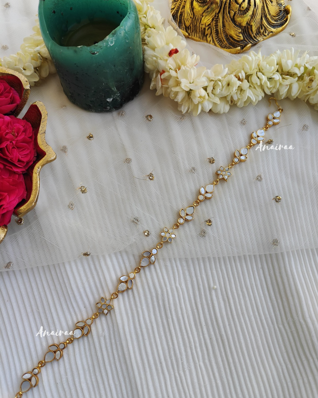 Mother of pearl Sheeshpatti