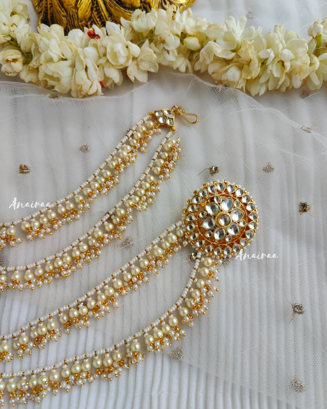 Paachi kundan studs