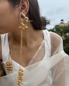 Kashmiri ghungroo earrings