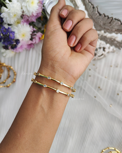 Polki Bangles(Non openable)