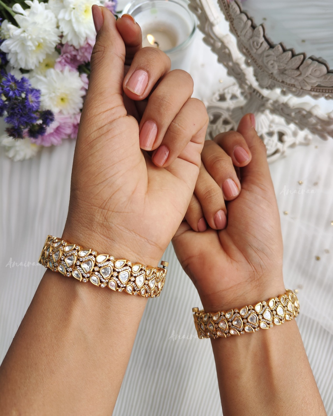Polki bangles
