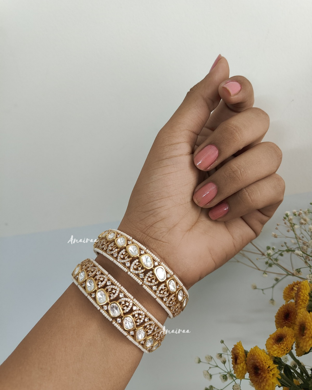 Moissanite openable bangles