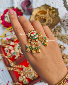Heritage kundan ring