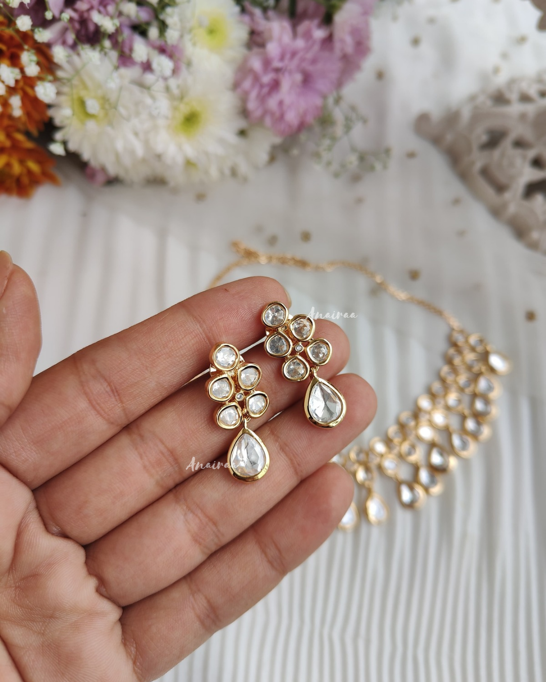 Polki Necklace set