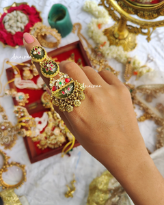 Heritage kundan ring