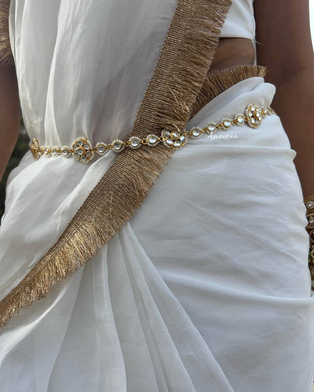 Paachi kundan waist belt\hip belt