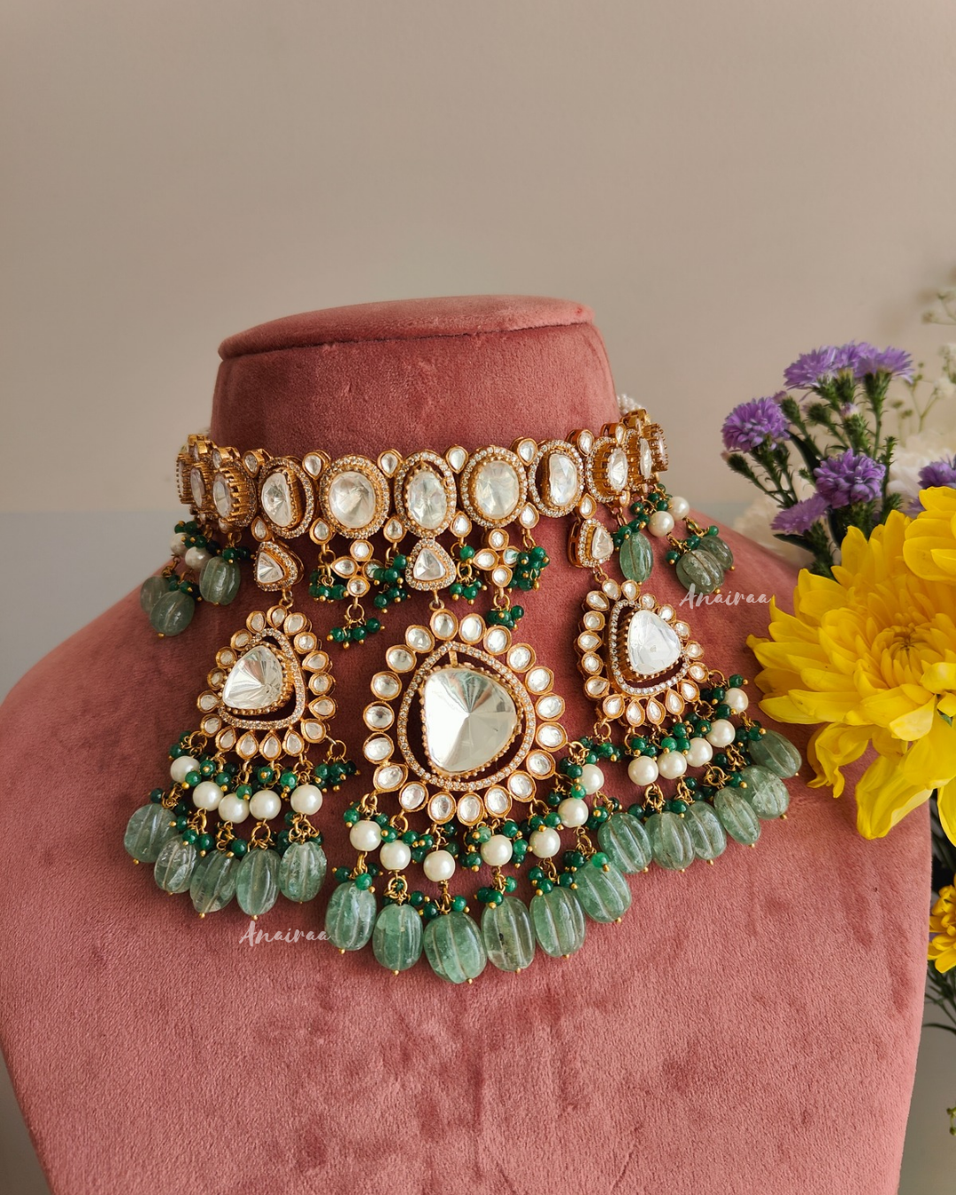Polki choker set