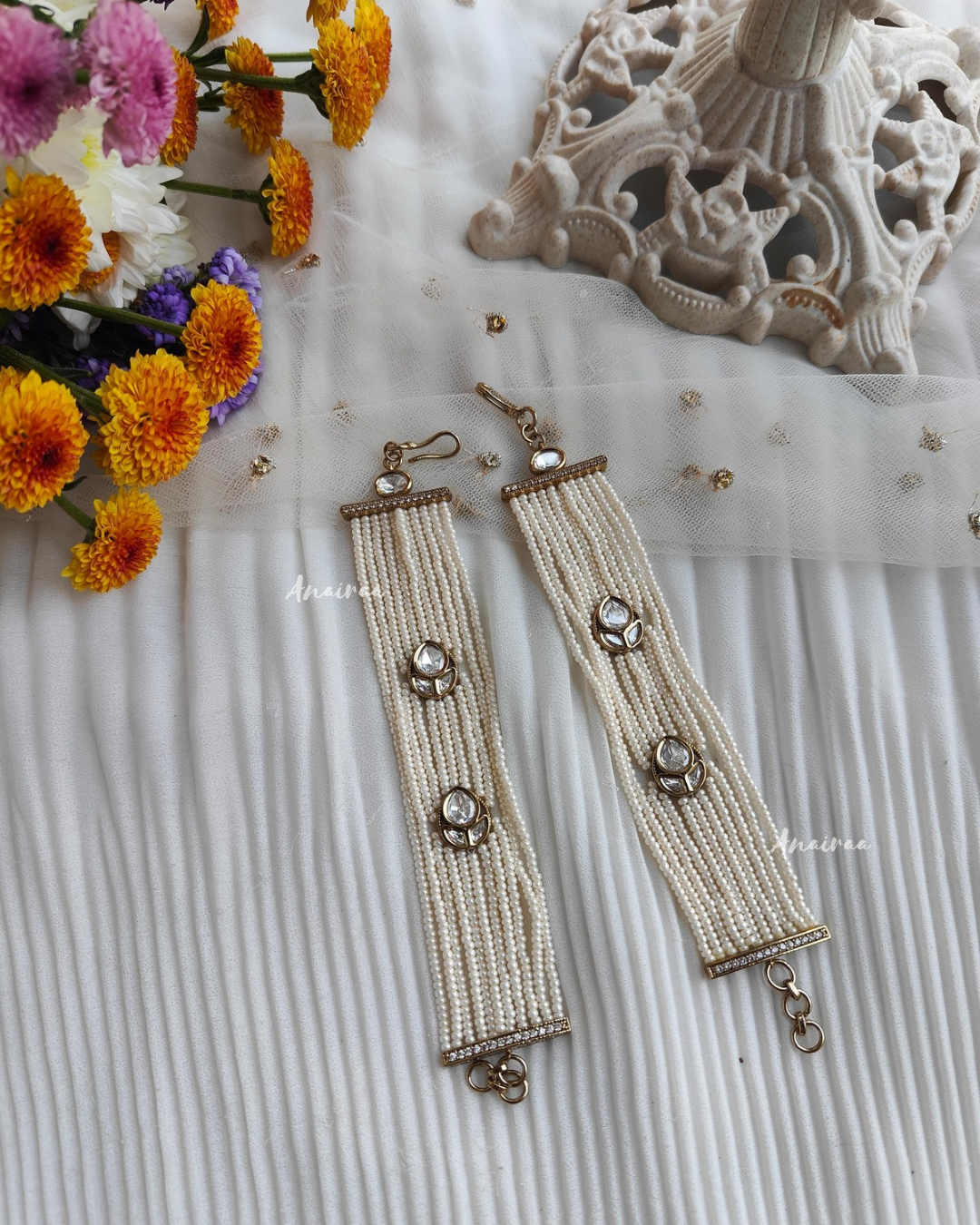 Moissanite Sahare\earchains