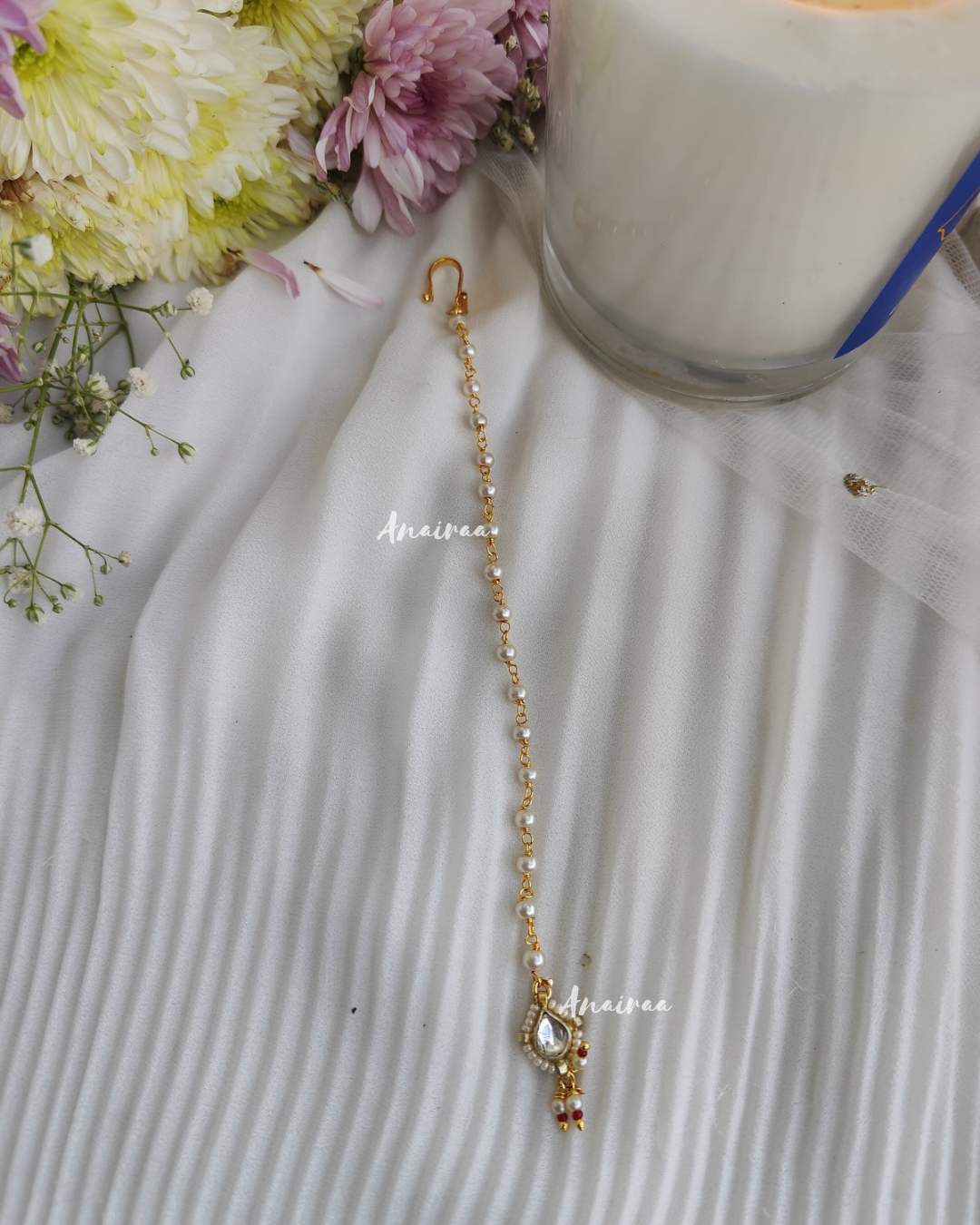 Kundan maangtikka for kids