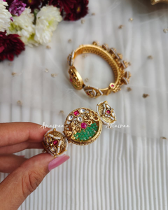 Antique jhumka bangles