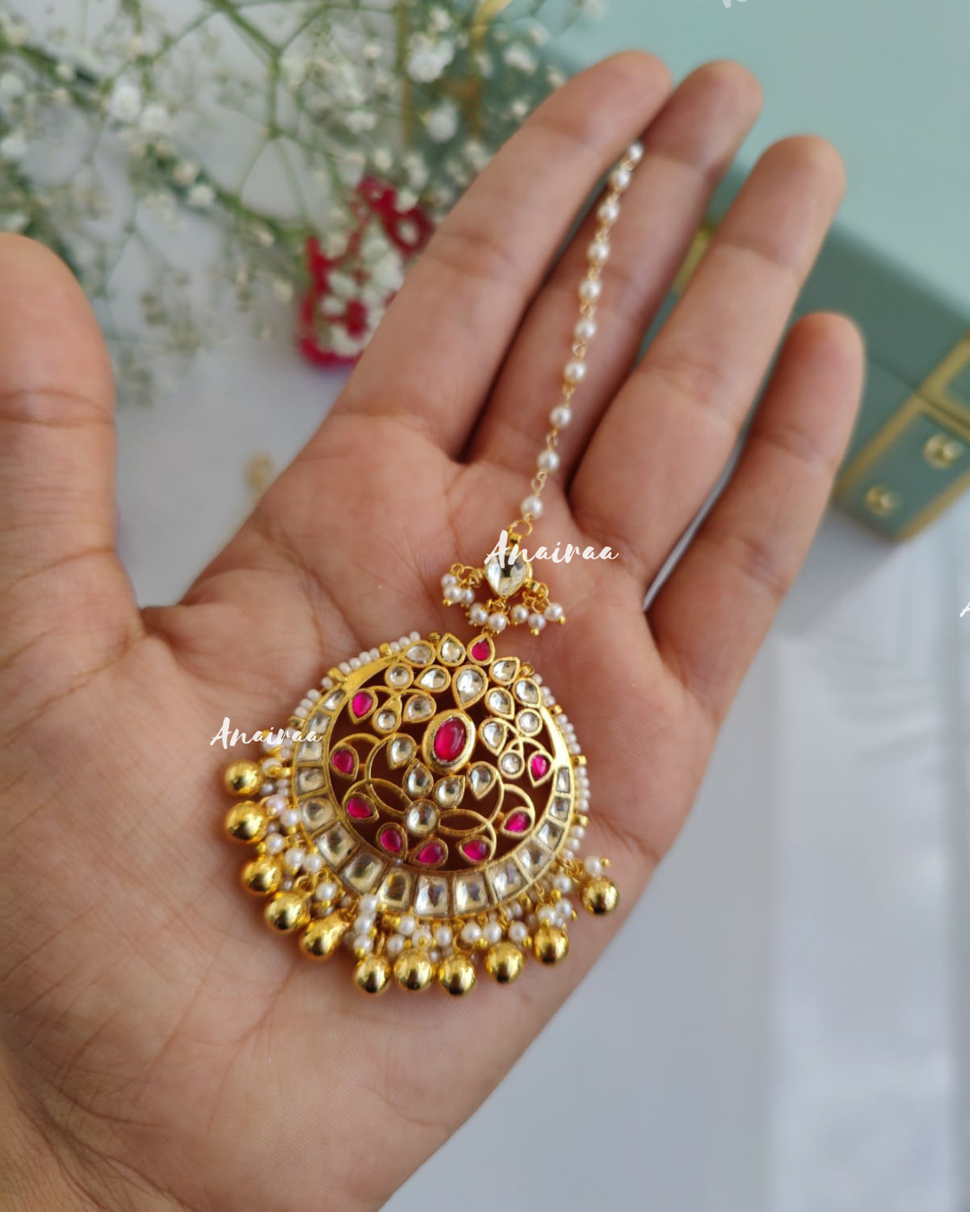 Paachi Kundan Maangtikka