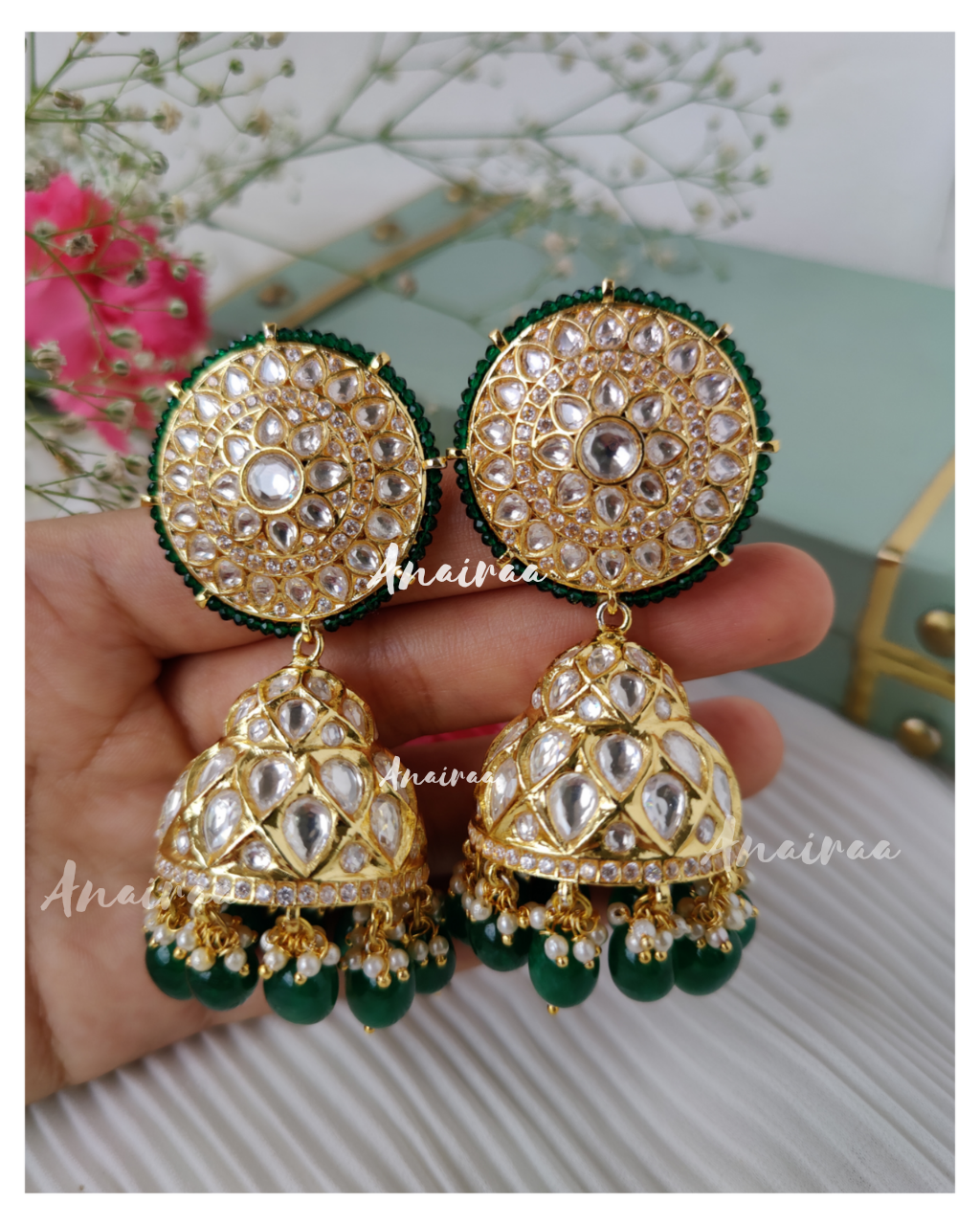 Polki jhumkas top