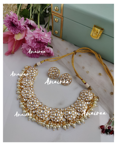 Polki necklace set