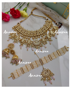 Sarah Kundan bridal set