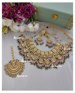 Paachi kundan bridal set | Dispatch time 4-5 weeks